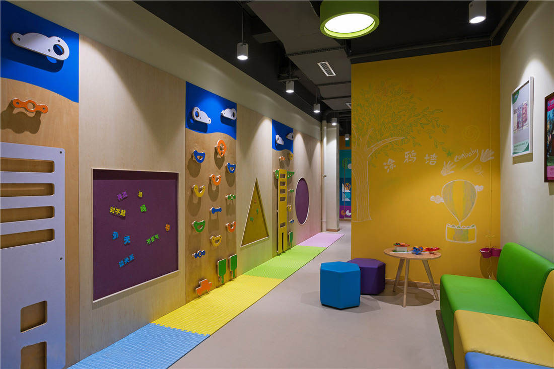 新爱婴儿童国际早教中心室内设计