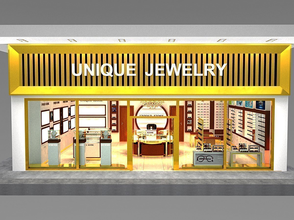最新长沙珠宝店面装修设计