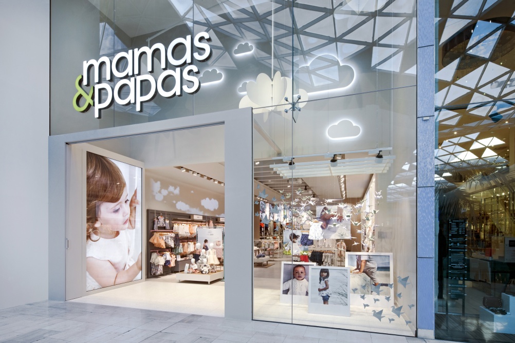 Mamas&Papas母婴店设计