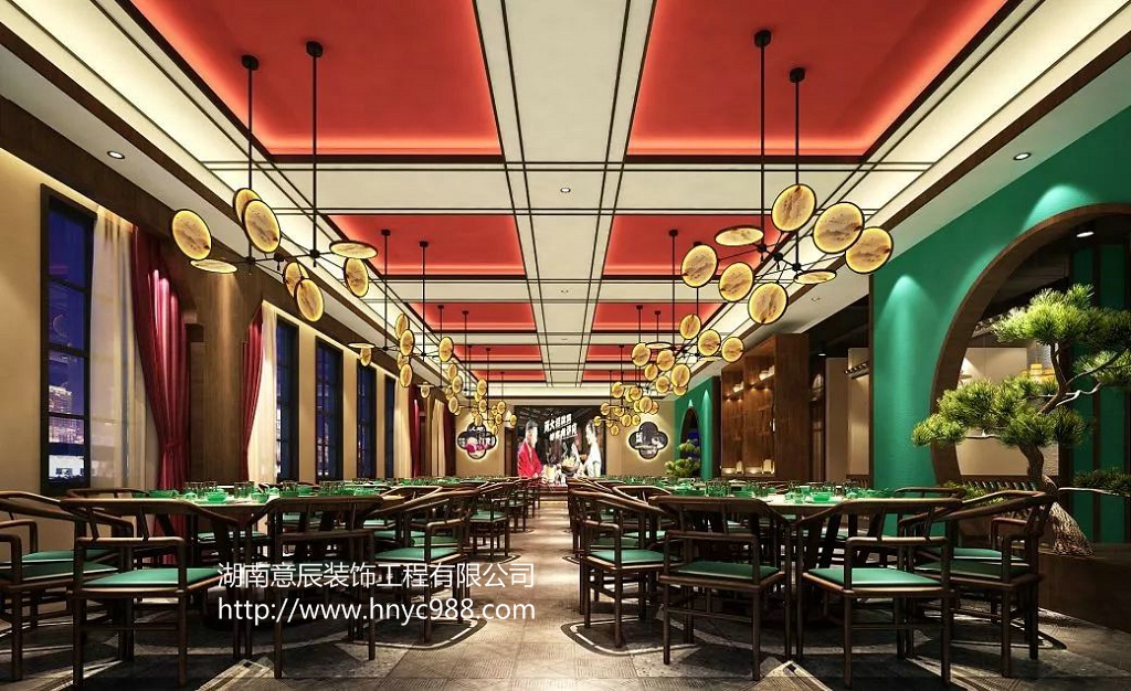 长沙湘菜馆装修设计,与众不同,提升回头率！