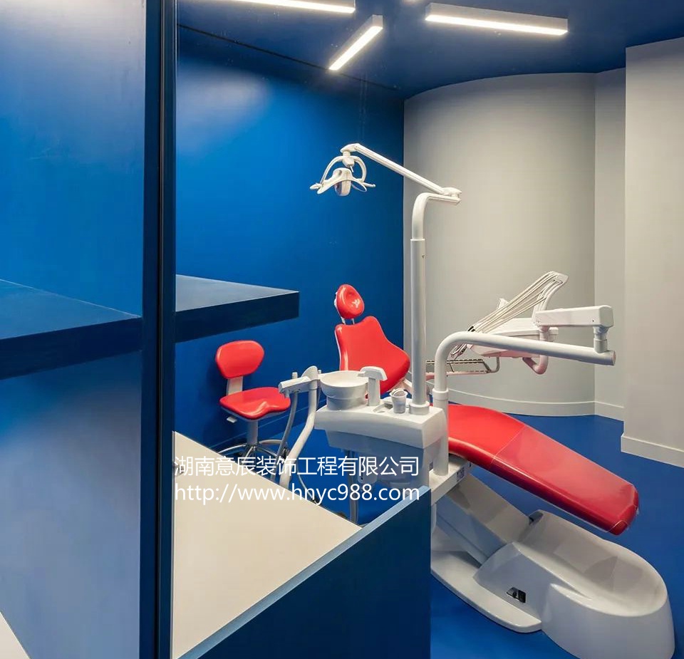 长沙口腔诊所装修设计,让医疗空间舒适且温暖！